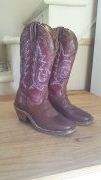 BOTTES D'ÉQUITATION WESTERN POUR FEMME 