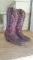 BOTTES D'ÉQUITATION WESTERN POUR FEMME 