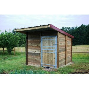 Boxe 3mx3m pour chevaux, ânes, poneys etc ...