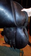 Selle de saut Barnsby et chaps Covington