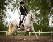 Une eleve en competition