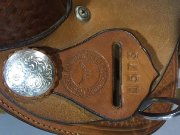 SELLE DE BARIL WESTERN RAWHIDE TRES BONNE CONDITION