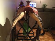 Selle Billy Cook pro reiner custom a vendre