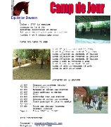 CAMP DE JOUR POUR L'ÉTÉ 2017