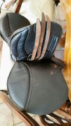 Selle Saddle E. Jeffries dressage special edition impeccable