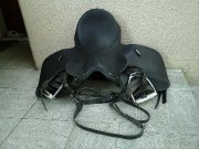 vends selle mixte wintec avec collier de chasse,...