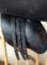 Selle de saut candyman noir à vendre 17"