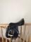 Selle de saut candyman noir à vendre 17"