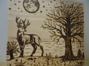 PLAQUE DE PYROGRAPHIE, SOYEZ UNIQUE , FAITES VOUS UN CADEAUX