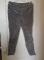 Culotte de cheval en corduroy soyeux gris