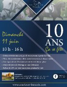 PORTES OUVERTES: 10 ANS ÇA SE FÊTE!