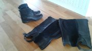 Bottes et demi chaps Ariat a vendre