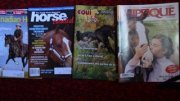 Plusieurs magazines équestres à donner