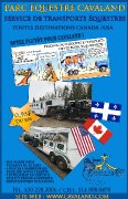 transport chevaux canada et usa