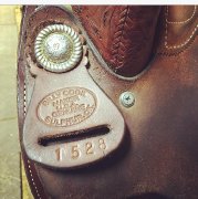Selle de Barils Billy Cook 15``