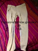 Pantalons et veston 