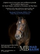 Conférence gratuite sur la nutrition avec Mad Barn