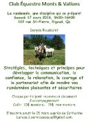 La Randonnée:une discipline qui se prépare!