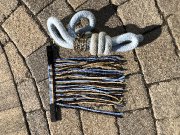 Licou, laisse, laisse avec chaine et anti-mouche