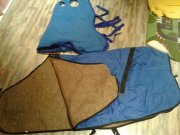 Couverture d'hiver pour cheval avec capine...