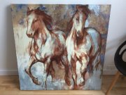 Toile chevaux