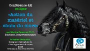 Conférence en ligne: Action du matériel et choix...