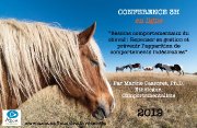 Conférence en ligne: Besoins comportementaux du...