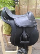 Selle sans arcon de type barefoot 18"