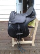 Selle sans arcon de type barefoot 18"