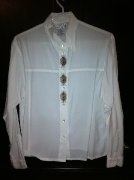 Vêtements de concours western, laisse orange
