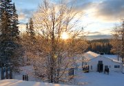 L'écurie en hiver