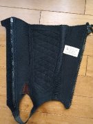 Half Chaps en cuir peut usé à vendre