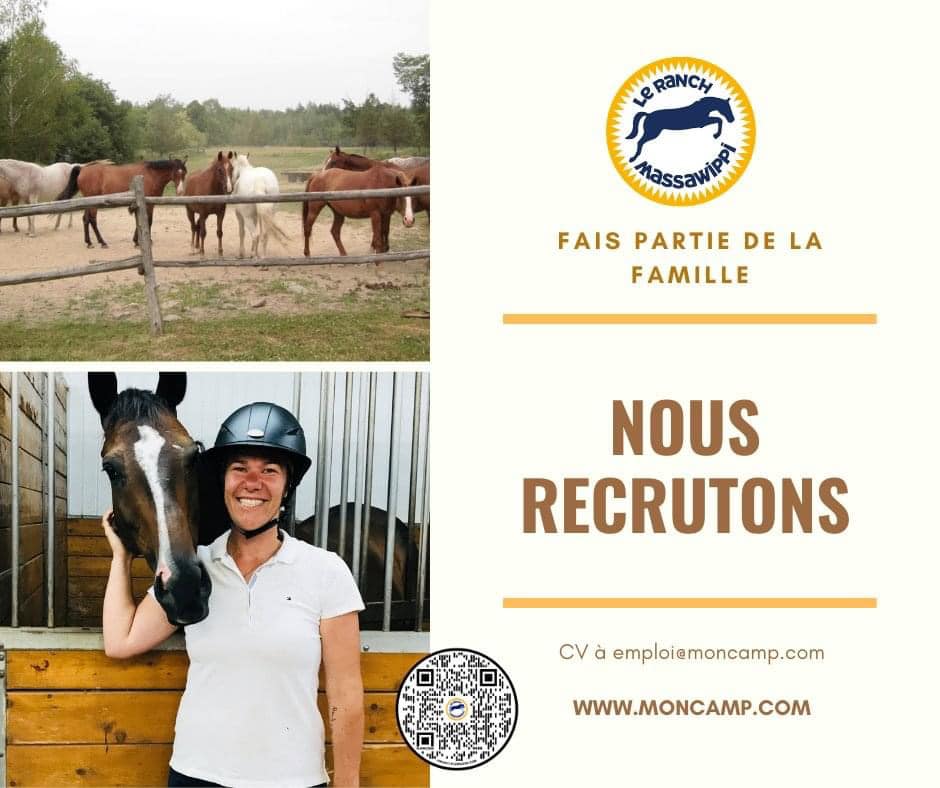Excellentes opportunités d'emploi au Ranch Massawippi