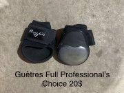 Mors, tapis, bottes, pantalons, guêtres et autres