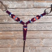 Breastcollar / bricole en mohair