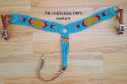 Breastcollar / bricole en mohair