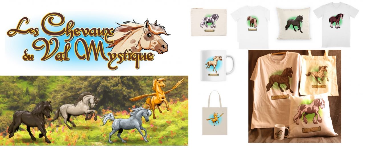 Les Chevaux du Val Mystique