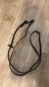 Rênes cuir noires