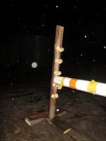 Voici mes deuxieme (photo) Bien meilleur que les autres ! Pour faire tenir la pole javais mit des morceau de  bois (comme sur la photo) mais ca...