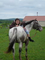 Depuis que j'ai la mienne, je suis vendu au appaloosa.