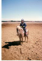 C,est moi avec ma première ponette; Barbie!

Je devais avoir 5 ans. Wow ça fait déjà 19 ans...