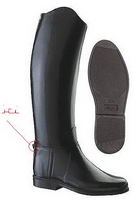 bonjour , 
pour te repondre moi mes eperon tiennent grace a de petit bout de plastique qui sort du derri&egrave;re de mes bottes ( je sais pas si ta...