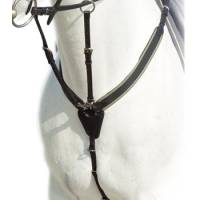 Le collier de chasse aide a maintenir la selle en place. On peut également y accroché une martingale.

Je trouve que cette accessoire est très...