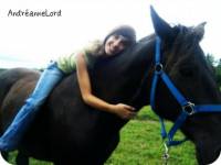 une ptite photo de moi et Zimba sans selle