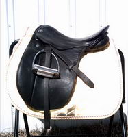 Moi, j'ai essayer plein de selles, j'ai une wintec 500 tout-usage, une vieille passier hannover et une selle de dressage stubben.
Et dans la selle...