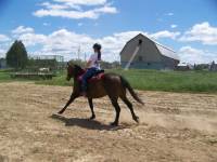 Bon sur ma photo on voit pas de proche mais bon XD

Je sais pour mes pieds sont trop haut mais spa les meilleur botte pour faire du cheval et je...