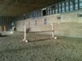 Ma jument avec mon coach Frederic Chabot :)