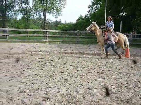 Moi qui fait mon 2em essais de Pickup Rider  ! Quand même, c'est pas pire pour une fille qui en avait jamais fait avant...