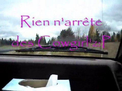 On avais vraiment rien a faire  alors ...On a fait un vidéo de nos ride en pick-up!