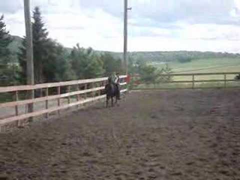 moi et ma soeur au gymkhana de club des aléghanys, lors du sauvetage